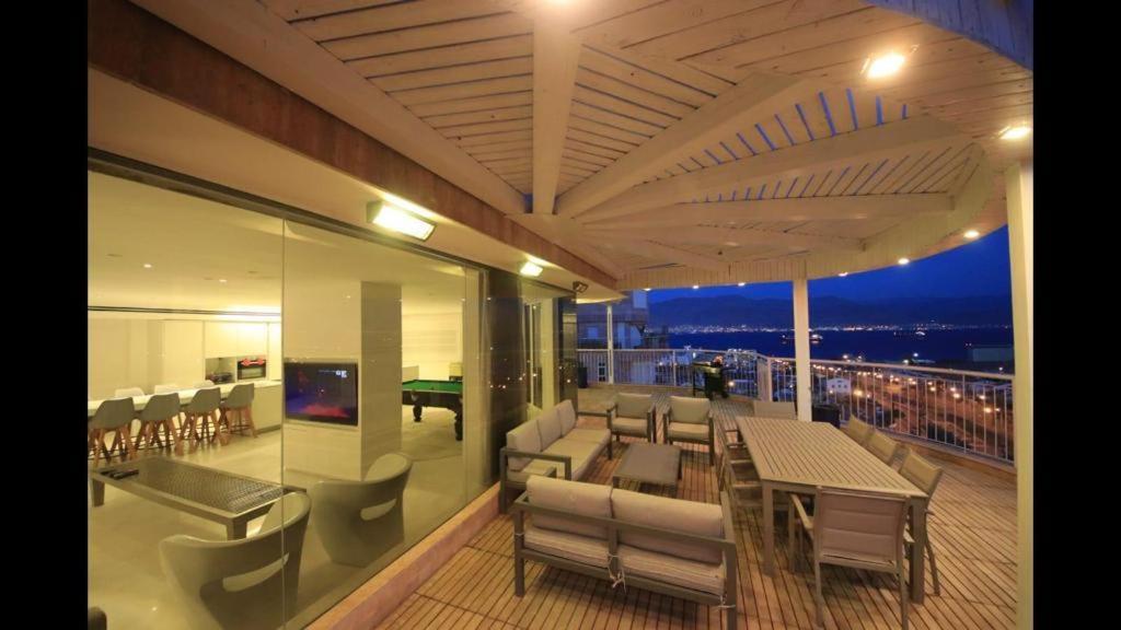 Exclusive Amdar -Residence Luxury Penthause With Privat Roof Pool Near The Sea -Best Sea View Eilat Eksteriør billede