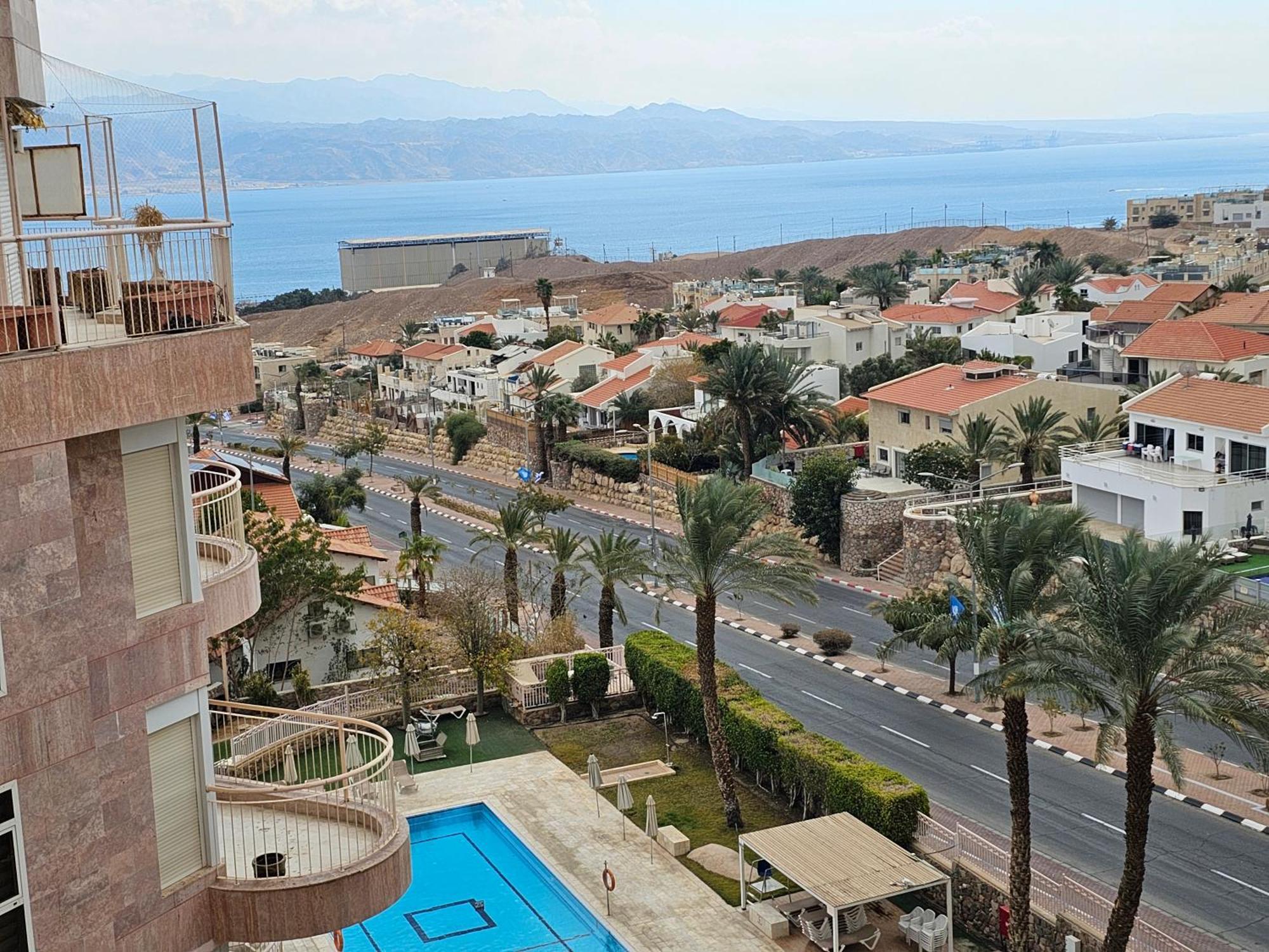 Exclusive Amdar -Residence Luxury Penthause With Privat Roof Pool Near The Sea -Best Sea View Eilat Eksteriør billede